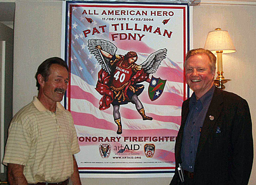 New Almaden Day 8/8/07, Page 3: Pat Tillman Memorial Dedication